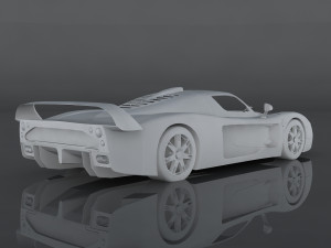 maserati mc12 Model 3D