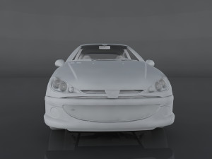peugeot 206 rc 3D Модель