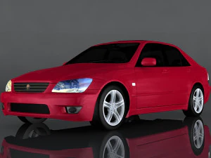 toyota altezza rs200 3D Model