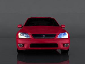 toyota altezza rs200 3D Модель