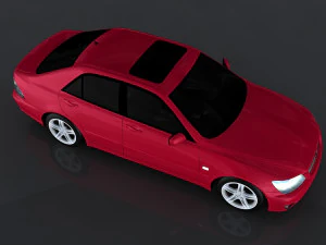 toyota altezza rs200 3D Model