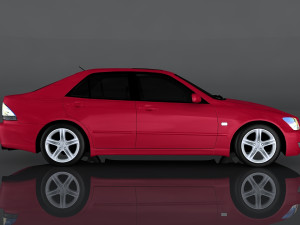 toyota altezza rs200 3D Модель