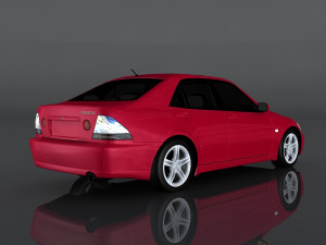 toyota altezza rs200 3D Модель