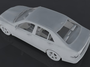 toyota altezza rs200 3D Модель