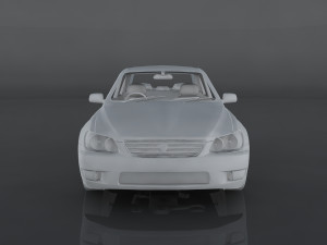 toyota altezza rs200 3D Модель