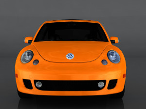 volkswagen beetle turbo 3Dモデル