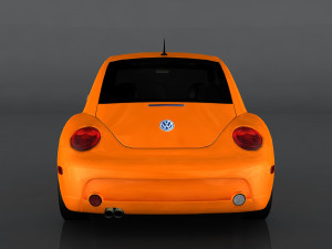 volkswagen beetle turbo 3Dモデル