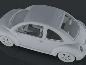 volkswagen beetle turbo 3Dモデル