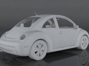 volkswagen beetle turbo 3Dモデル