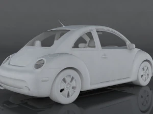 volkswagen beetle turbo 3D Model