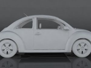 volkswagen beetle turbo 3Dモデル