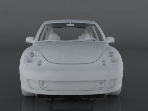 volkswagen beetle turbo 3Dモデル