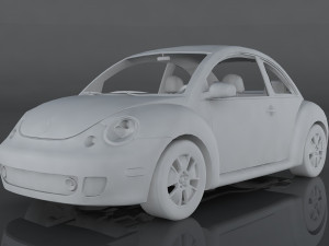 volkswagen beetle turbo 3Dモデル