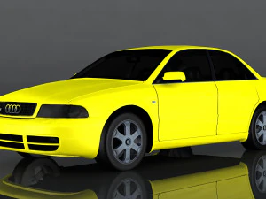 audi s4 2000 Modelo 3D