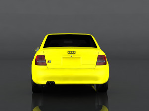 audi s4 2000 3D Модель