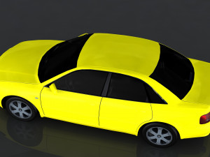 audi s4 2000 3D Модель