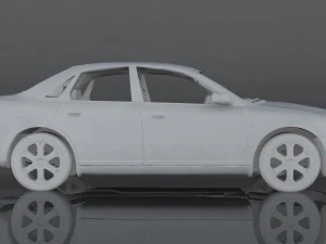audi s4 2000 3D Model