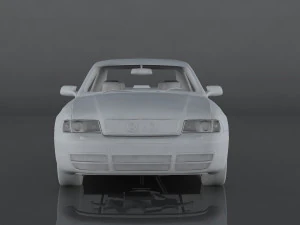 audi s4 2000 3D Model