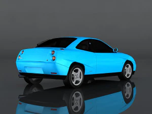fiat coupe 2000 3D Model
