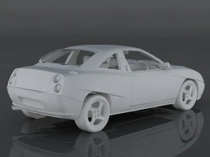 fiat coupe 2000 3D Model