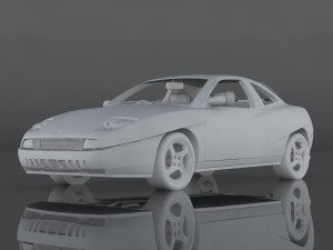 fiat coupe 2000 3D Model