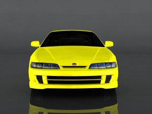 honda integra 2000 3D 模型