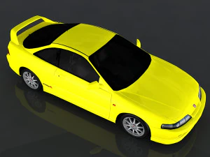 honda integra 2000 3D Model