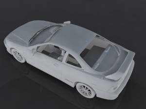 honda integra 2000 3D 模型