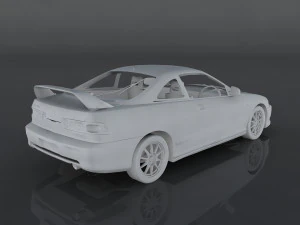 honda integra 2000 3D Model