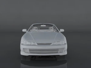 honda integra 2000 3D Model