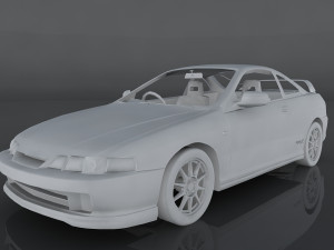 honda integra 2000 3D 模型