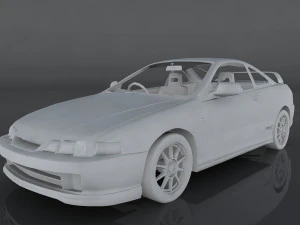 honda integra 2000 3D Model