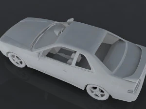 honda prelude 2000 3D Model