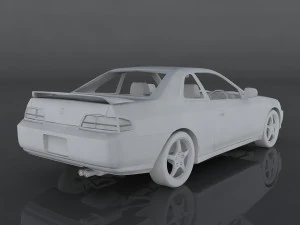 honda prelude 2000 3D Model