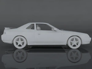 honda prelude 2000 3D Model