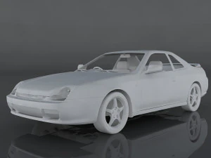 honda prelude 2000 3D Model