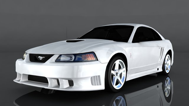 saleen s281 3D 모델 .c4d .max .obj .3ds .fbx .stl .blend 