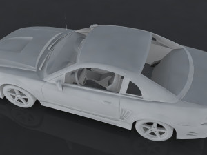saleen s281 3D 모델