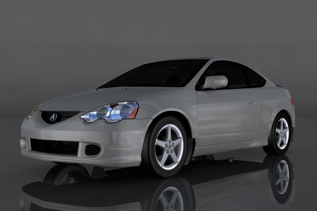 acura rsx type-s Model 3D .c4d .max .obj .3ds .fbx .stl .blend 