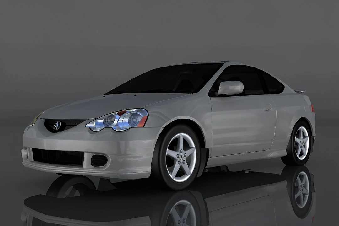 acura rsx type-s 3D Model .c4d .max .obj .3ds .fbx .stl .blend 