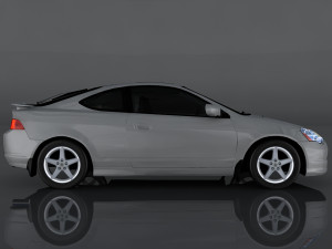 acura rsx type-s Model 3D