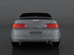 acura rsx type-s Model 3D