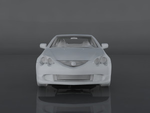 acura rsx type-s Model 3D