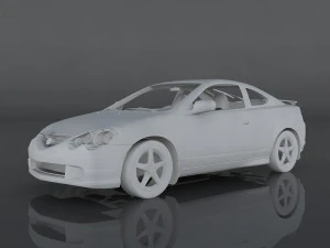 acura rsx type-s 3D Model