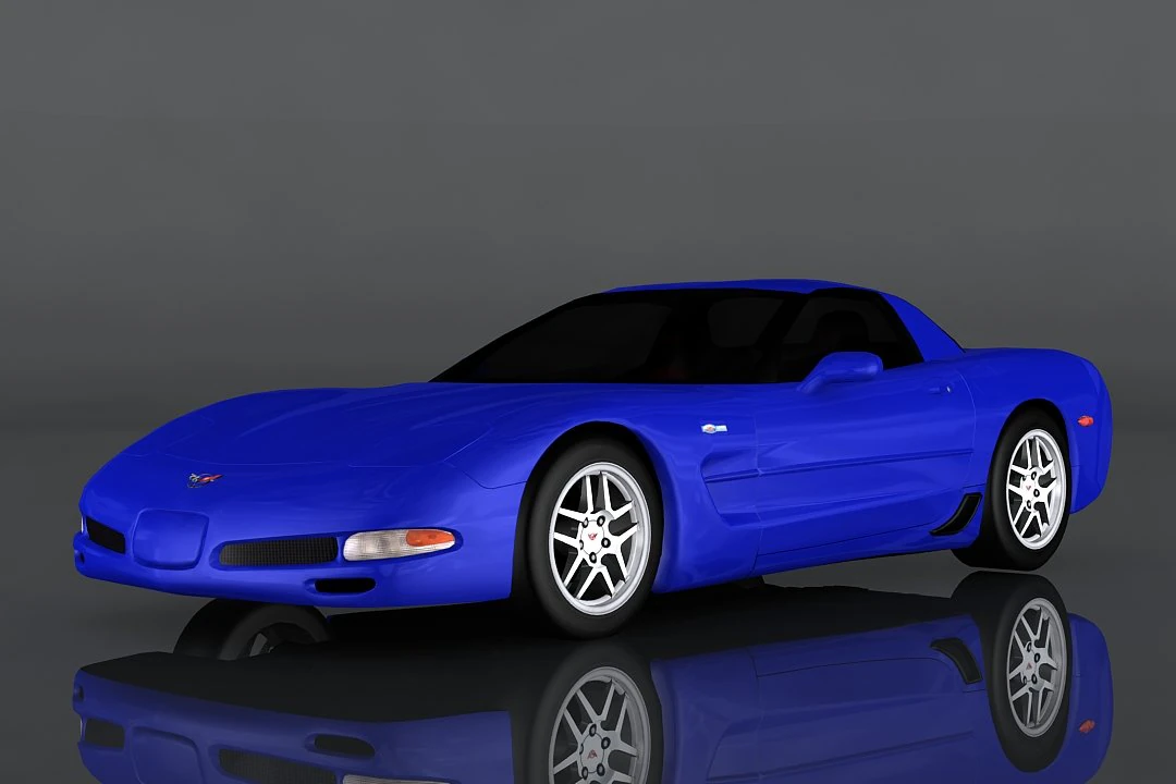 chevrolet corvette z06 3D Model .c4d .max .obj .3ds .fbx .stl .blend 