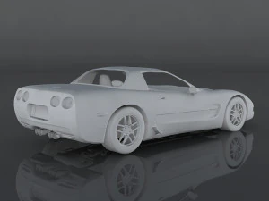 chevrolet corvette z06 3D Model