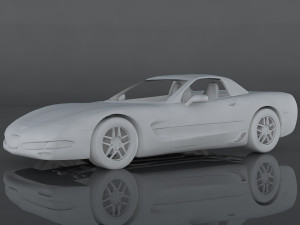 chevrolet corvette z06 Modelo 3D