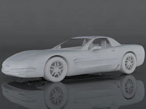 chevrolet corvette z06 3D Model