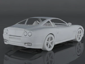 ferrari 575m 3D Model