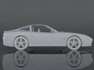 ferrari 575m 3D Model
